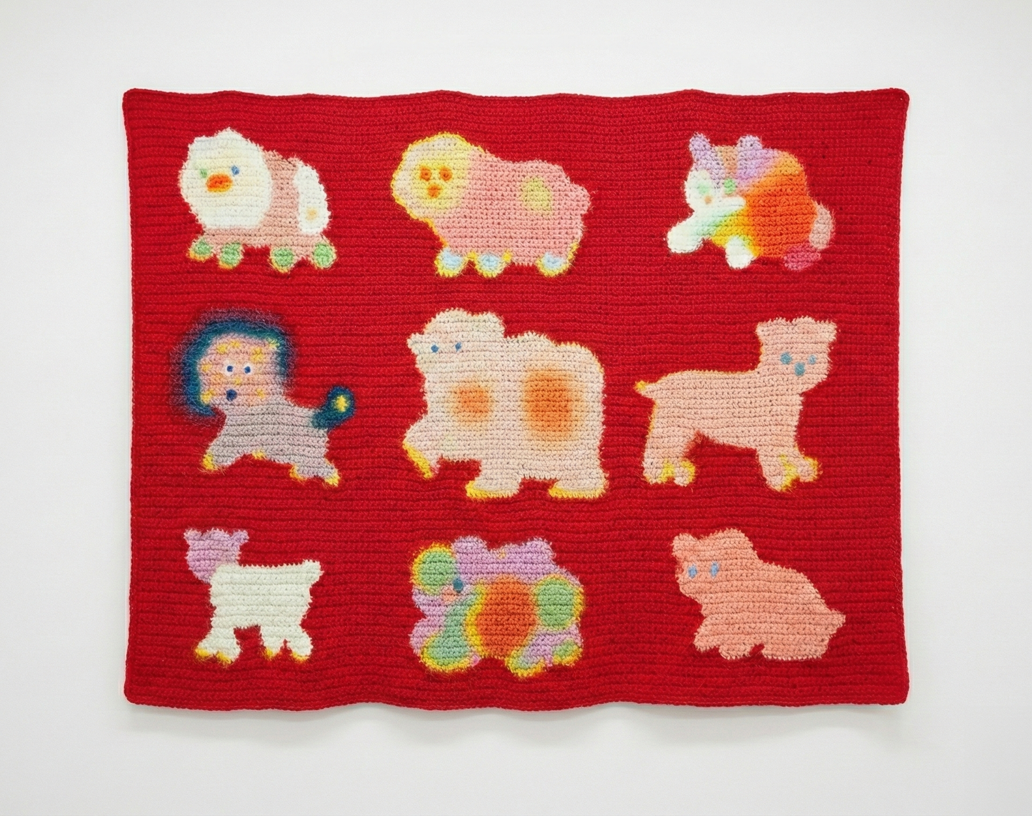 Animal Crochet Tapestry