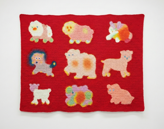 Animal Crochet Tapestry